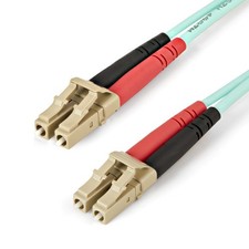 Startech 2m (6ft) LC/UPC to LC/UPC OM4 Multimode Fiber Optic Cable, 50/125 m,... picture