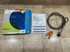 Kensington 64025F MicroSaver Twin Notebook Lock Steel 6ft Cable - CIB picture