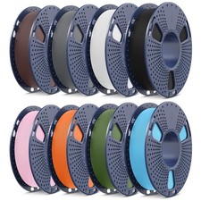 SUNLU High Speed Matte PLA Filament, Smooth PLA Matte 3D Printer Filament Bun... picture