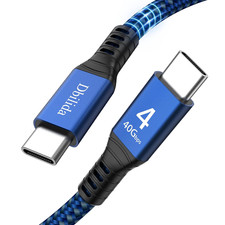 Thunderbolt 4 Cable 1.6FT Compatible, 240W, 40Gbps, 8K 60Hz, 4K 144Hz USB 4 USB picture