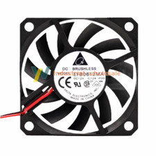 1pc new Delta EFB0612MA 60mm x 10mm 12v Ball Bearing Fan 3 Pin Tach Connector picture