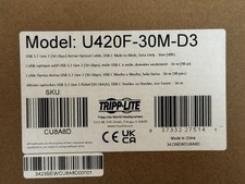 Tripp Lite U420F-30M-D3 USB-C Cable (M/M) USB 3.2 Only - 30 Meters - USB-C Fiber picture