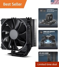 PX4 CPU Air Cooler High-Performance 4 Copper Heat Pipes, 120MM PWM Fan Low No... picture