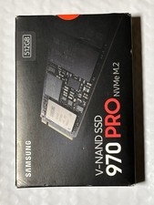 Samsung 970 PRO 512GB Internal NVMe M.2 (MZ-V7P512BW) Solid State Drive picture