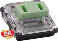 Kailh PG1350 Choc V1 Switches, Low Profile, 35P, Jade Clicky, 5-Pin picture