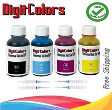 4x30ml Premium Universal Bulk Ink Refill Kit for HP Printer Cartridges BK/C/M/Y picture