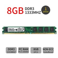For Kingston DDR3 8GB 4GB 1333MHz PC3-10600U 240Pin Intel PC Computer Memory LOT picture