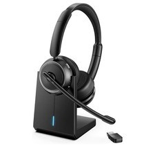 Upgrade ANC & ENC Headset With Mic Bluetooth 5.4 Noise Canceling picture