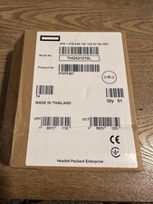 HPE 872479-B21 1.2TB 10K 12G SAS 2.5” SC DS Server Hard Drive NEW Open Box picture