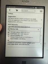 Amazon Kindle Touch 4th Generation Model D01200 Tested and Working 4GB picture