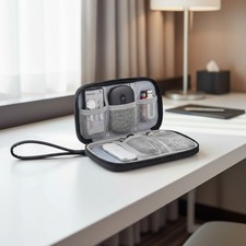 Waterproof Travel Cable Organizer Pouch for Electronics - Portable & Compact picture