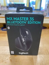 NEW LOGITECH MX MASTER 3S BLUETOOTH EDITION WIRELESS MOUSE BLACK 910-007500 picture
