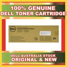 GENUINE ORIGINAL Dell C3760n C3760dn C3760dnf Series Black Toner Cartridge 11000 picture
