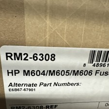 HP RM2-6308 Fuser 110V For HP LaserJet M604 M605 M606 picture
