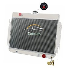 Aluminum Radiator Compatible For Chevy Bel Air Impala El Camino Biscayne 3 Row picture
