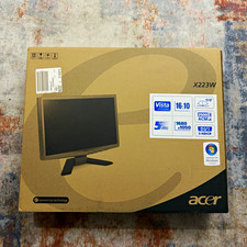 Acer X223W 22in Widescreen LCD Monitor OPEN BOX picture