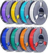 PLA Filament 1.75Mm, 250G Spool Bundle, 3D Printer Filament picture