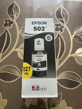 EPSON 502 EcoTank Ink Ultra-high Capacity Bottle Black Ink 127ml Case of 24 picture