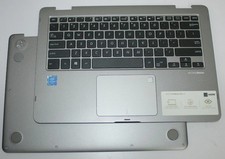 Genuine Asus Vivobook Flip TP401M / TP401MA Palmrest w/ Keyboard + Bottom Case picture