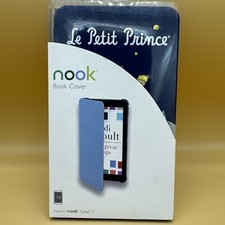 Nook Book Cover 7” Le Petit Prince Blue with Elastic Band Closure New picture