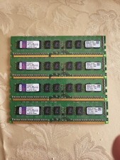 16GB (4x 4GB) Kingston DDR3 1Rx8 PC3L-12800E-11-12-D1 KVR16LE11S8/4 Ram (Used) picture