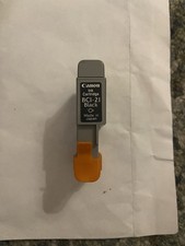 Genuine OEM Canon BCI-21 Black Inkjet Cartridge Unboxed — Orange Cap In Place picture