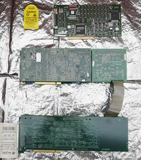 RARE Full Avid Card Set (3 PCI Cards) Cable For Apple PowerMac 9600 Avid System picture