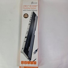j5create JCD533 USB-C 4K HDMI Docking Station 9-in-1 Power Delivery Hub 100W PD picture