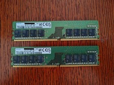 Samsung 32GB (2x16GB) DDR4 PC4-3200AA 288-Pin DIMM Unbuffered RAM picture