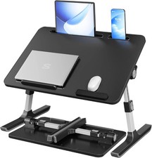 Adjustable Laptop Desk For Bed Portable Foldable Table 23.6 x 15.7 x 9.8 Ink... picture