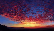 Landscape  aenami clouds sky nature artstation Custom Gaming Mat Desk picture