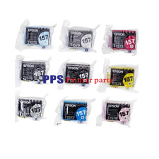 9-Pack Original T157 EPSON Ink Cartridges Full Set For Stylus Photo R3000 picture