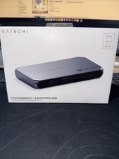 NEW & Sealed Satechi Thunderbolt 4 Slim Pro Hub USB-C 96w Gray picture
