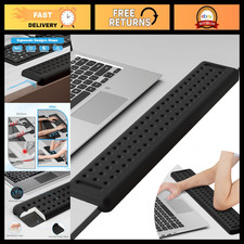 L-Shaped Desk Long Wrist Rest, 60CM Elbow Support Arm Rest for Home Office, Blac picture