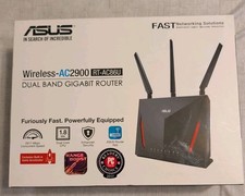 ASUS AC2900 Dual Band Gigabit WiFi Gaming Router - Black (RT-AC86U) picture
