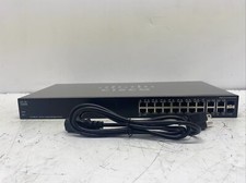 Cisco SG300-20 | 20-Port Gigabit Managed Switch w/ Power Cord SRW2016-K9 V01 picture