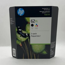 New HP 62XL F6U02BN Black, Yellow, Cyan and Magenta Ink Cartridge picture