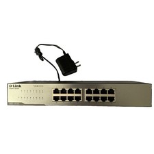 New D-Link Ethernet Switch 16 Port Gigabit Unmanaged Network Hub DGS-1016C Dlink picture