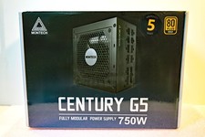 MONTECH CENTURY G5 750W FULL-MODULAR Power Supply 80 PLUS GOLD ATX 3.0 PCIe 5.0 picture