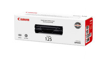 Canon 125 Black Toner Genuine OEM 1600 Pages Laser Cartridge New picture