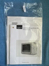 Vintage Apple II MonochromeMonitor Ile Owner’s Guide Manual picture