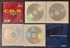 2000s Recordable CD-R, DVD-R (x4) & The Bose Wave Music System CD picture