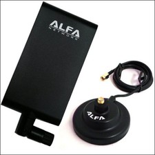 KIT: ARS-AS01 base + Alfa APA-M25 2.4/5 GHz dual band 10db directional antenna picture