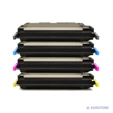 4x Eurotone PRIME Cartridge/Chip Replaces HP C9730A C9731A C9732A C9733A 645A picture