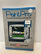 Vintage Atari ST  PaintPro Illustration Software  Abacus Software NOS Sealed picture