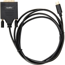 Rocstor Premium USB-C to DVI Cable 6 ft / 2m picture