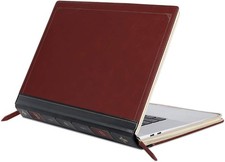 Laptop Sleeve Case Bag for PU Leather Zippered Protective Cover for Devices picture