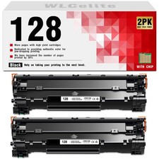 2PK CRG128 128 Black Toner Cartridge for Canon imageCLASS D530 D550 MF4570dw picture