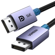 UGREEN 16K 6.6FT DisplayPort Cable 2.1 [VESA Certified] DP 6.6FT, Purple picture