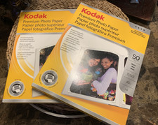 Kodak Premium Photo Paper Matte 8.5x11 50 Sheets x2 100 Total CAT 8621690 picture